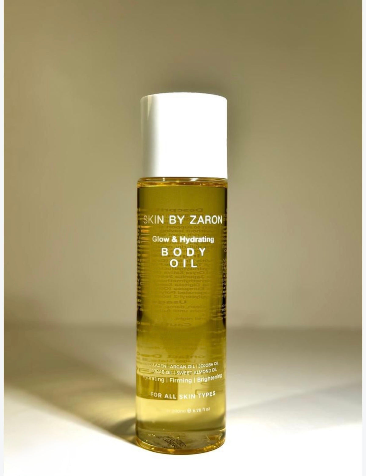 Skin By Zaron Glow & Hydrating Body Oil 200ml
