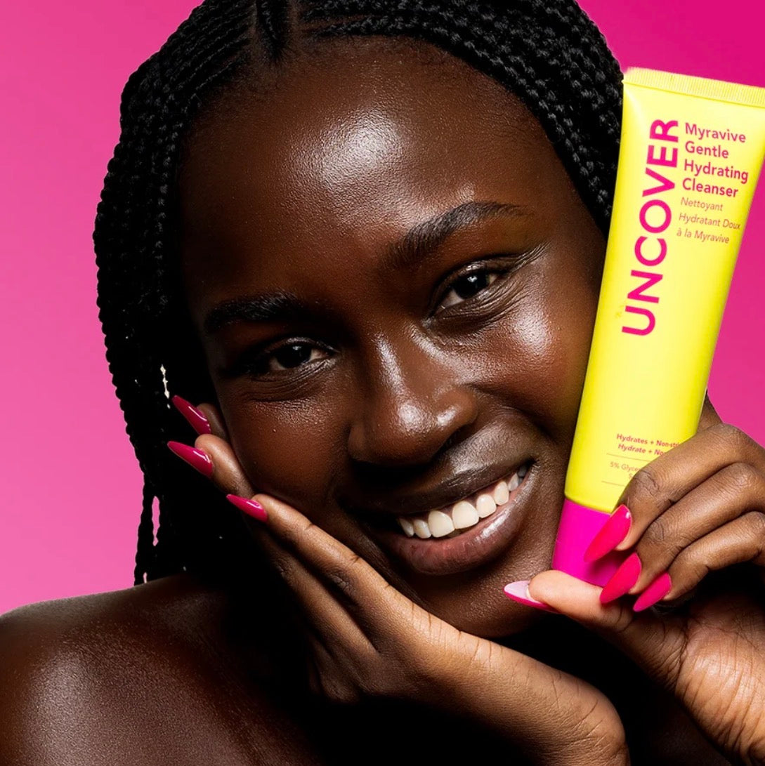 UNCOVER Myravive Gentle Hydrating Cleanser | Gentle Face Wash For Dry & Sensitive Skin