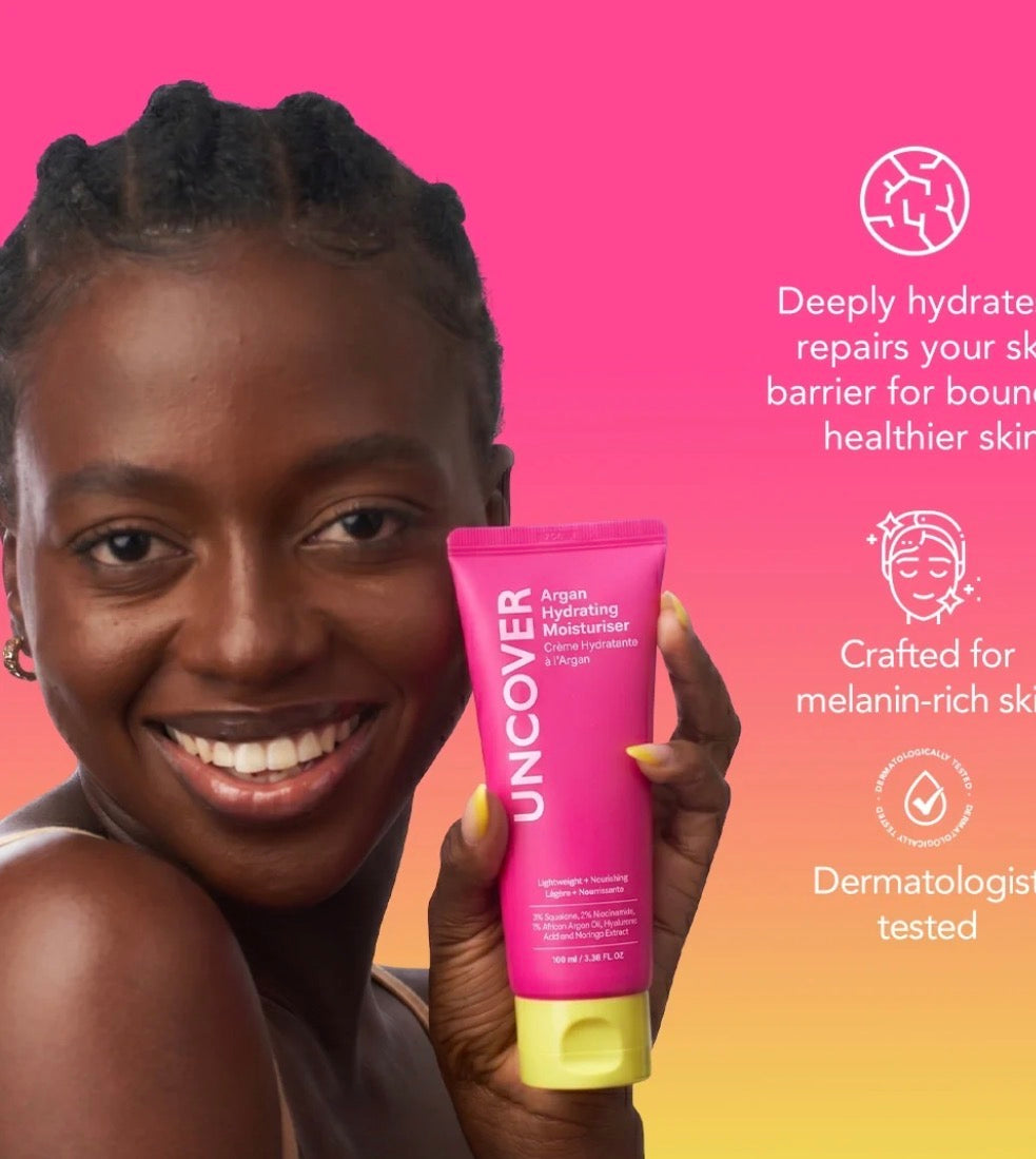 UNCOVER Argan Hydrating Moisturiser