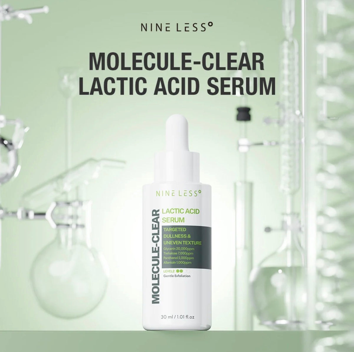 NINELESS MOLECULAR CLEAR LACTIC ACID SERUM 30ml