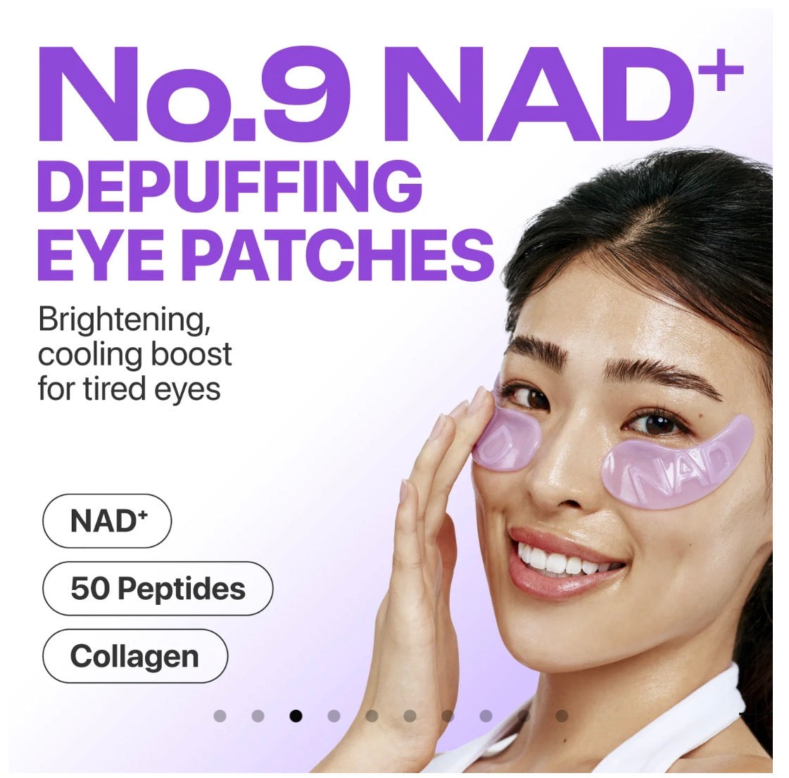 NUMBUZIN No.9 NAD+ Collagen Under Eye Patches (5 Pairs)