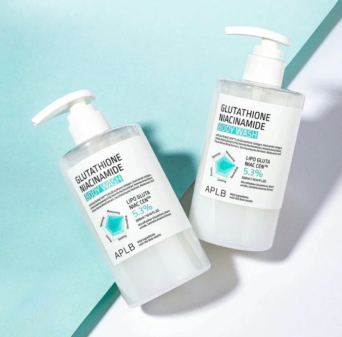 APLB - GLUTATHIONE NIACINAMIDE BODY WASH 300ML