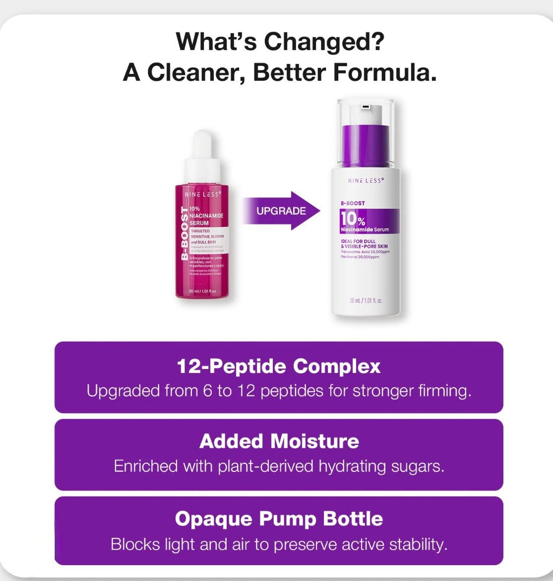 NINELESS - B-Boost 10% Niacinamide Serum 30ml