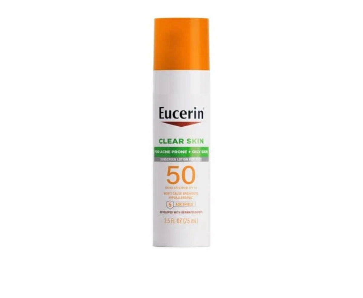 Eucerine Clear Skin SPF 50 Face Sunscreen