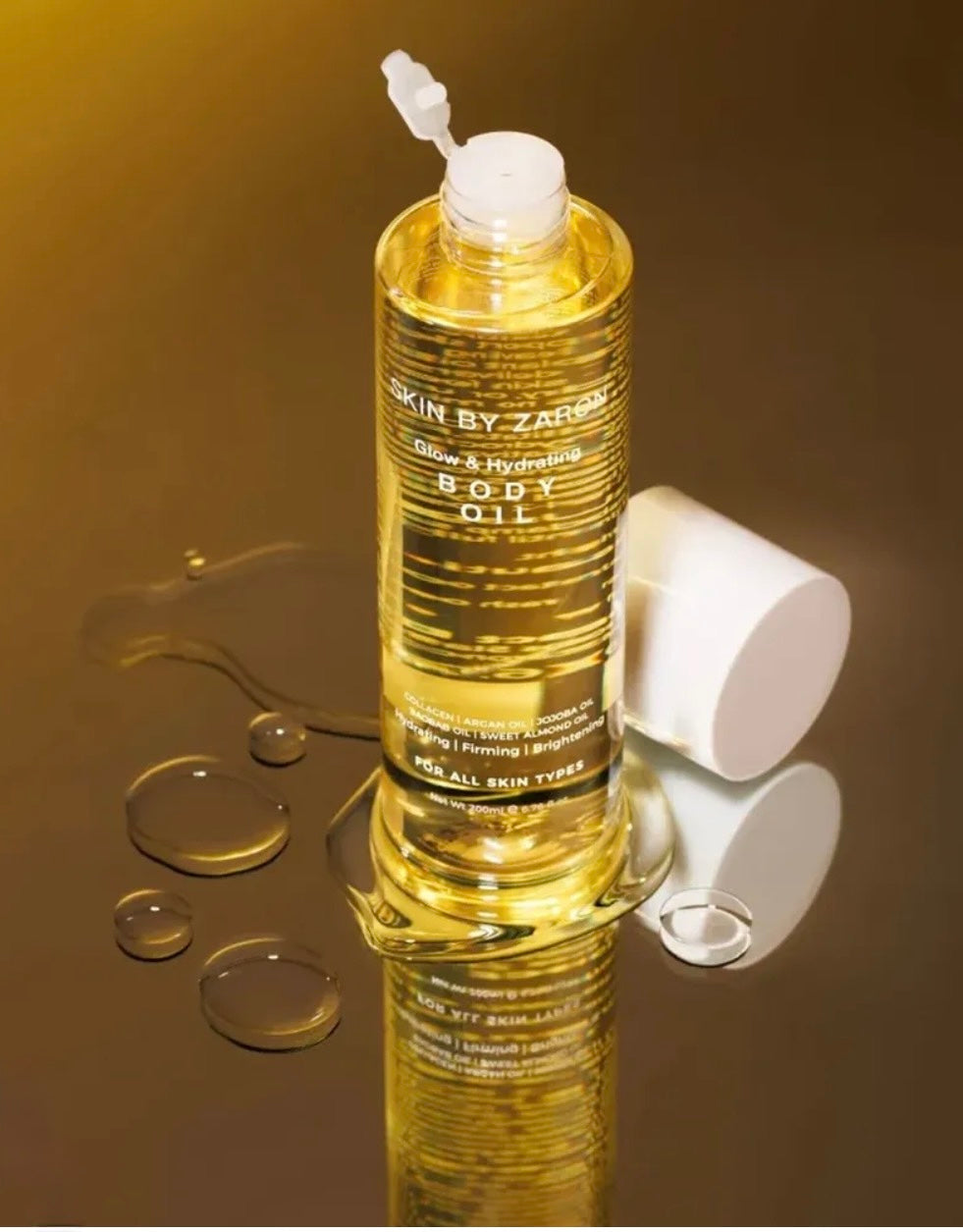 Skin By Zaron Glow & Hydrating Body Oil 200ml
