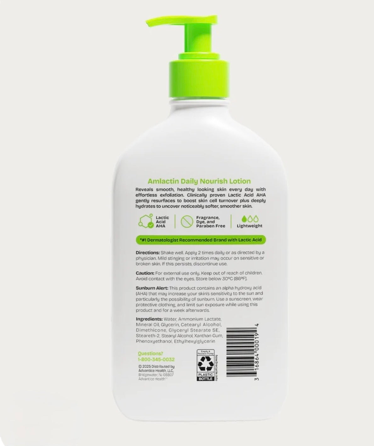 Amlactin daily nourish body lotion with 12% Lactic acid
