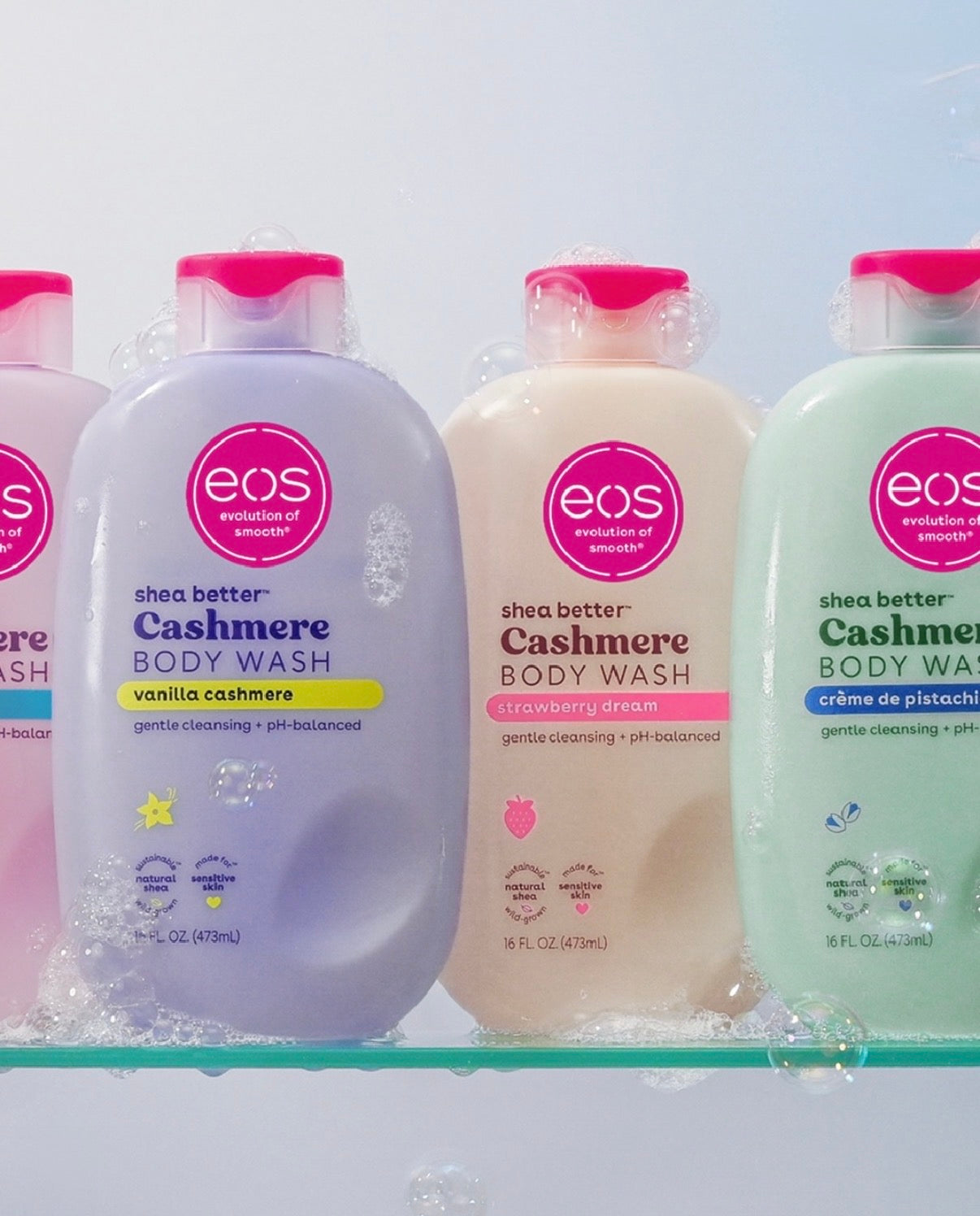 eos Shea Better 24 Hour Moisture Body Wash Collection