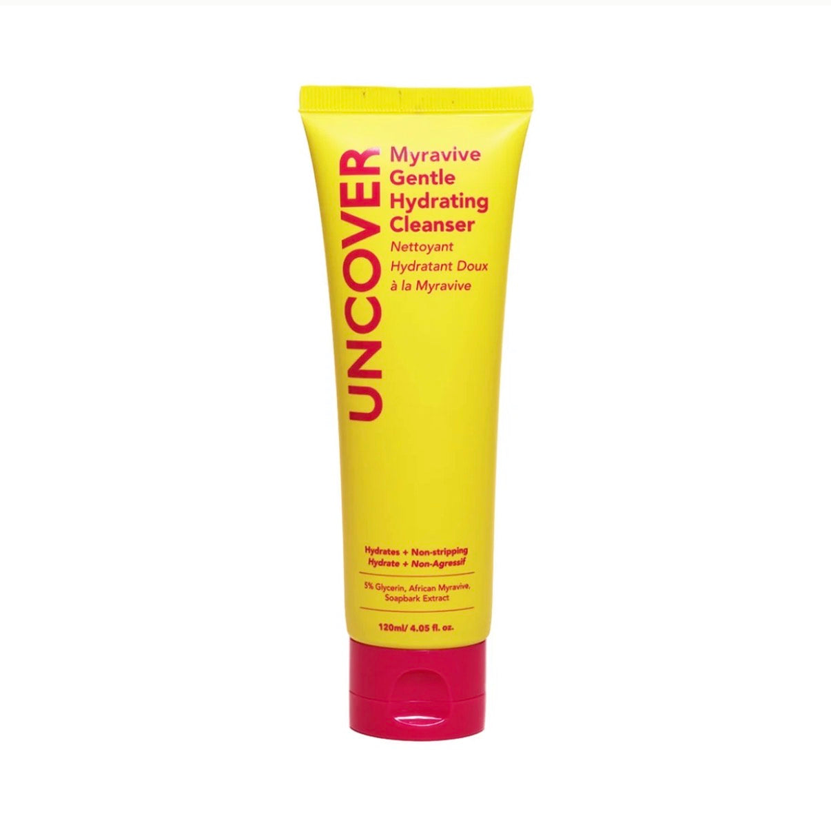 UNCOVER Myravive Gentle Hydrating Cleanser | Gentle Face Wash For Dry & Sensitive Skin