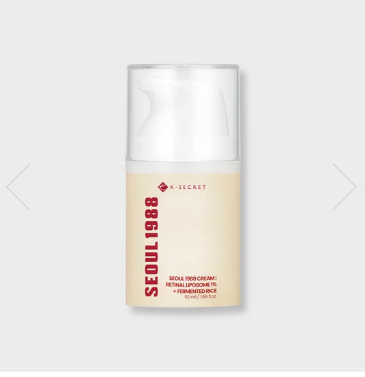 K Secret SEOUL 1988 Cream : Retinal Liposome 1% + Fermented Rice