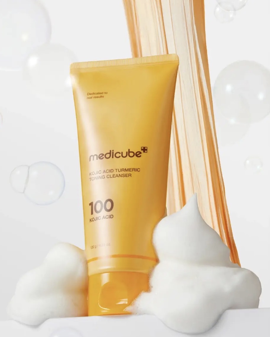 Medicube - Kojic Acid Turmeric Toning Cleanser 120g