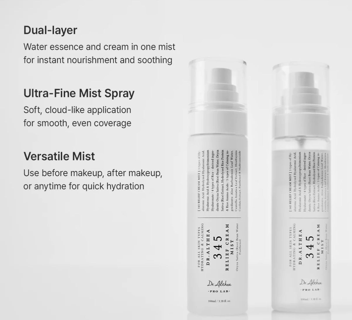 Dr.Althea 345 Relief Cream Mist