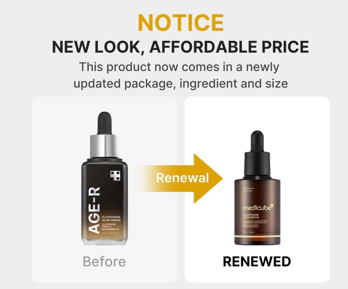 MEDICUBE AGE-R Glutathione Glow Serum