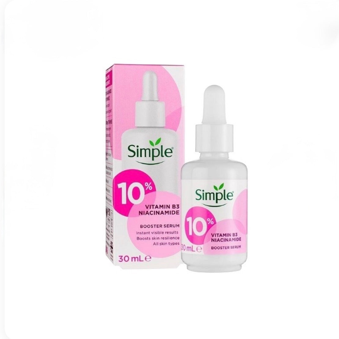 Simple 10% vitamin b3 niacinamide serum 30ml