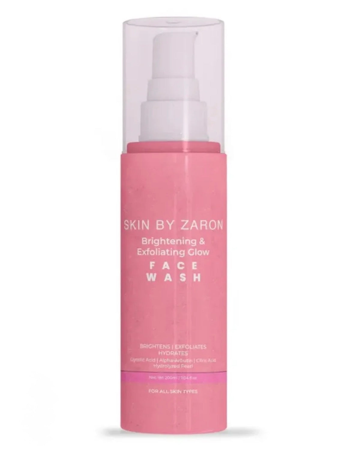 Skin By Zaron Brightening & Exfoliating Glow Face Wash