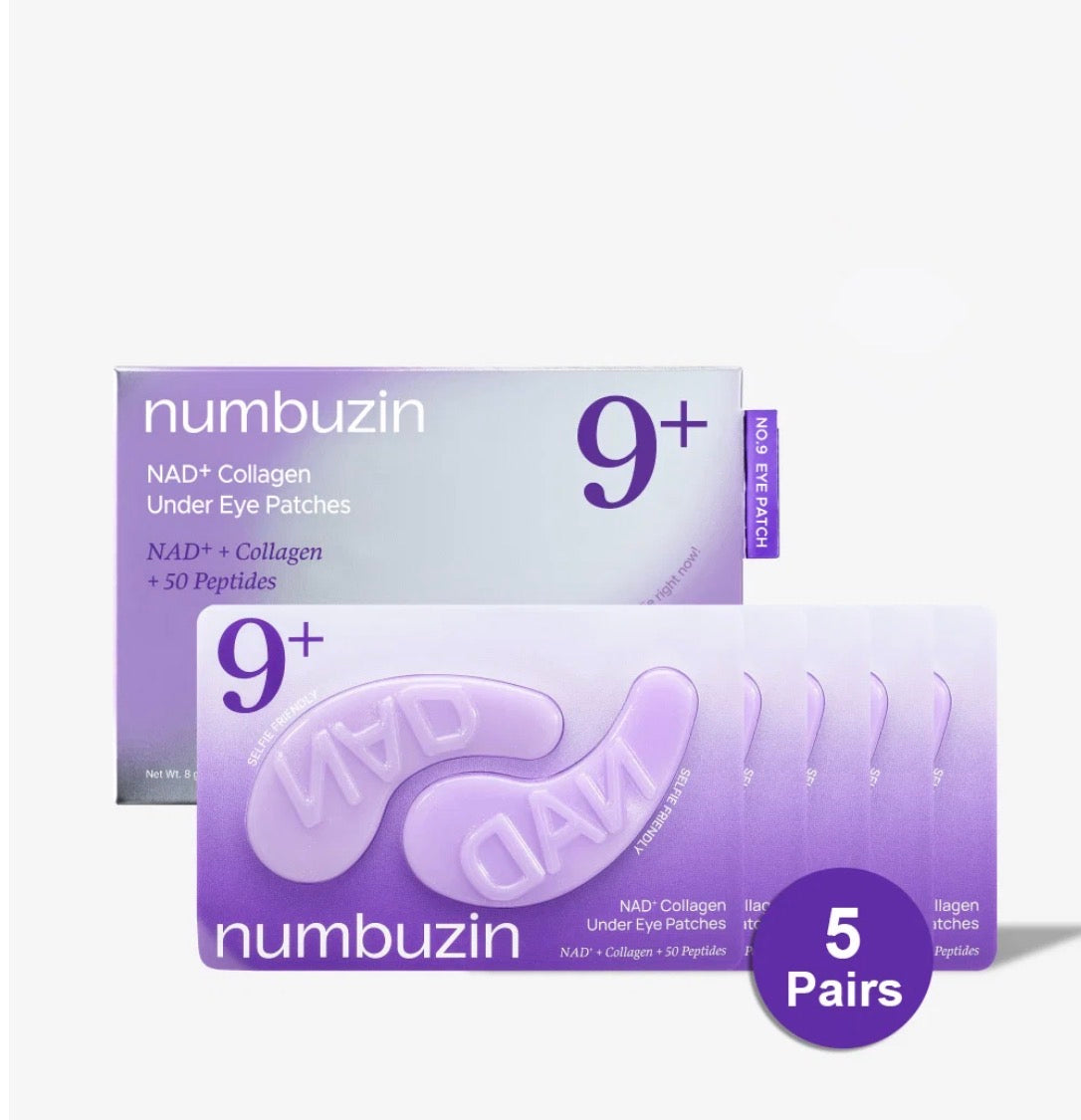 NUMBUZIN No.9 NAD+ Collagen Under Eye Patches (5 Pairs)