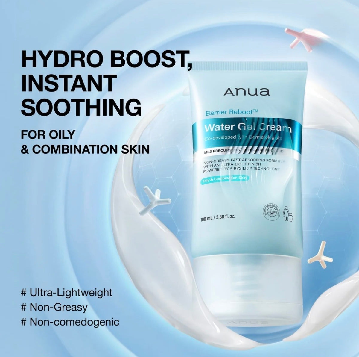 Anua Barrier Reboot Water Gel Cream