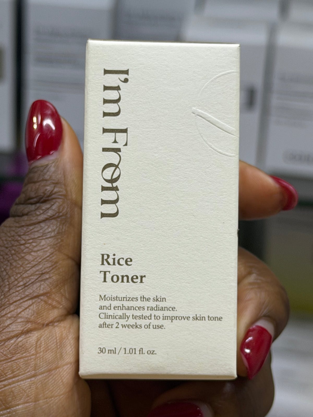 I'M FROM RICE TONER