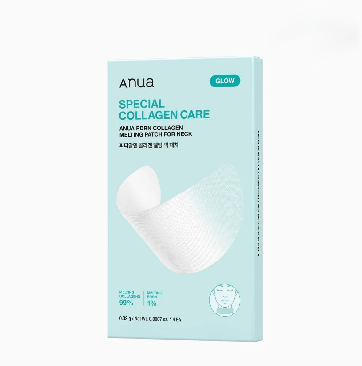 Anua PDRN Collagen Melting Patch For Neck 4ea