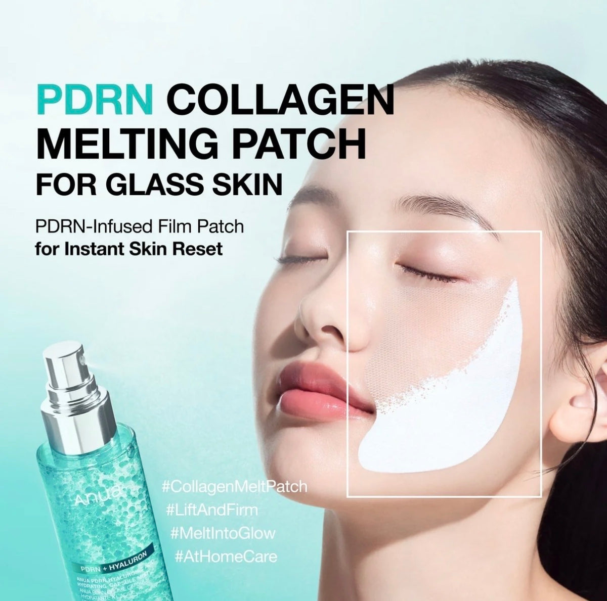 Anua PDRN Collagen Melting Patch For Glass Skin 4ea