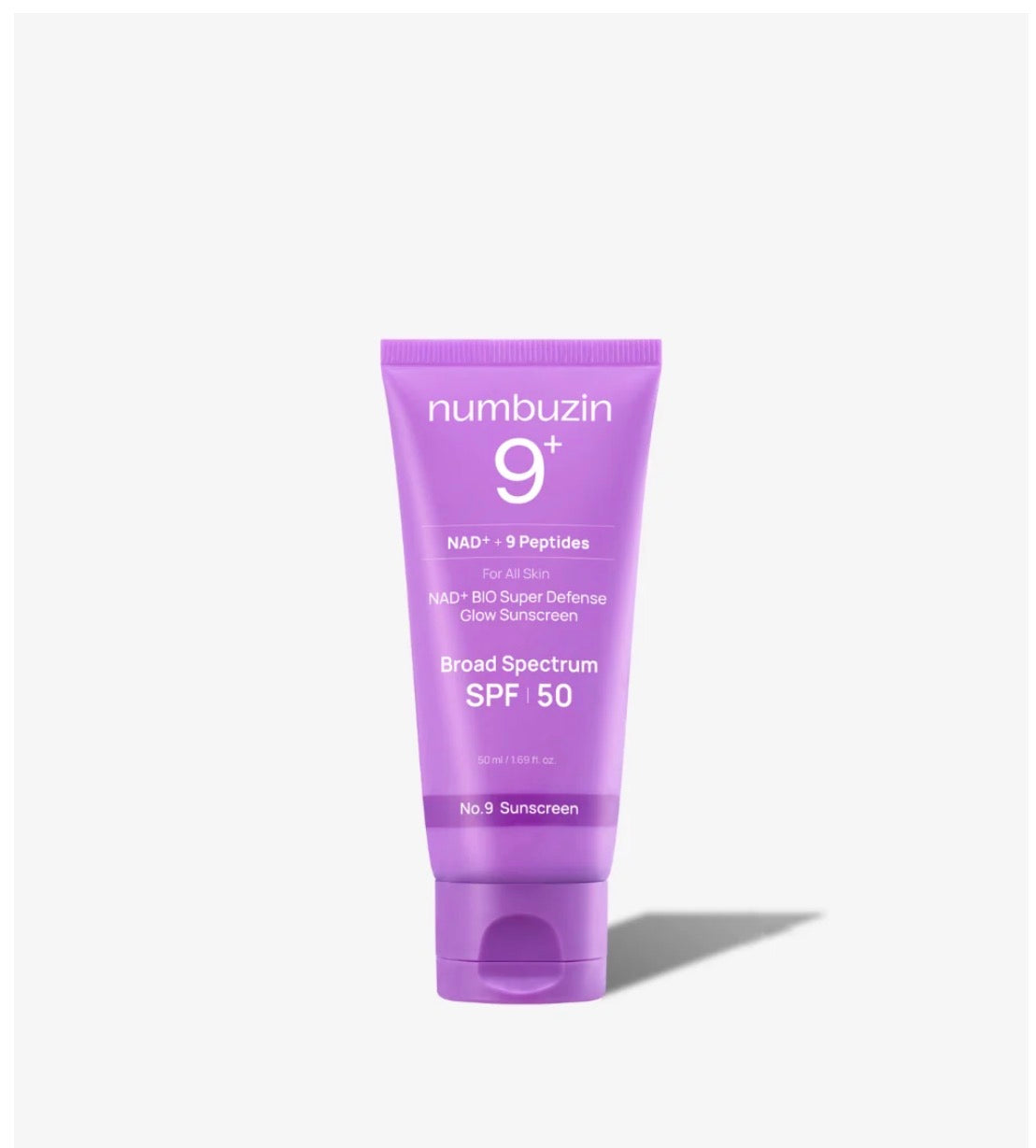 Numbuzin No.9 NAD+ BIO Super Defense Glow Sunscreen