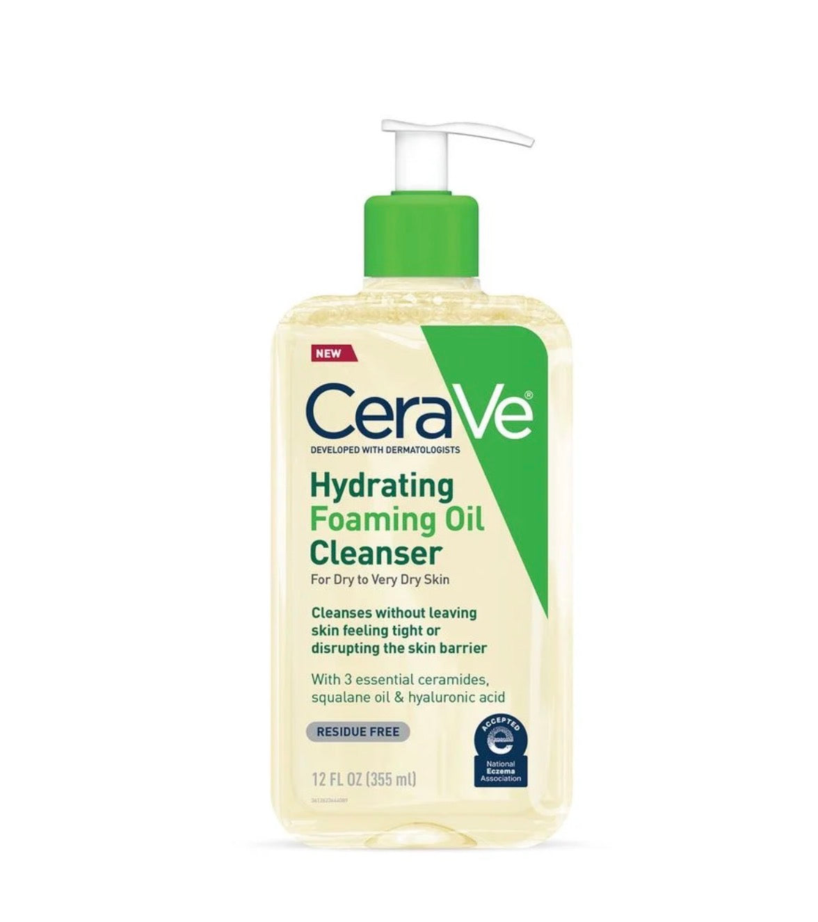 Cerave hydrating foaming oil cleanser  562ml