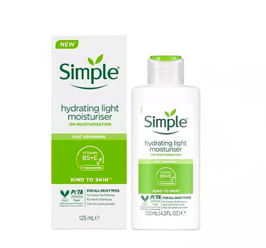 Simple kind to skin hydrating light moisturizer 125ml