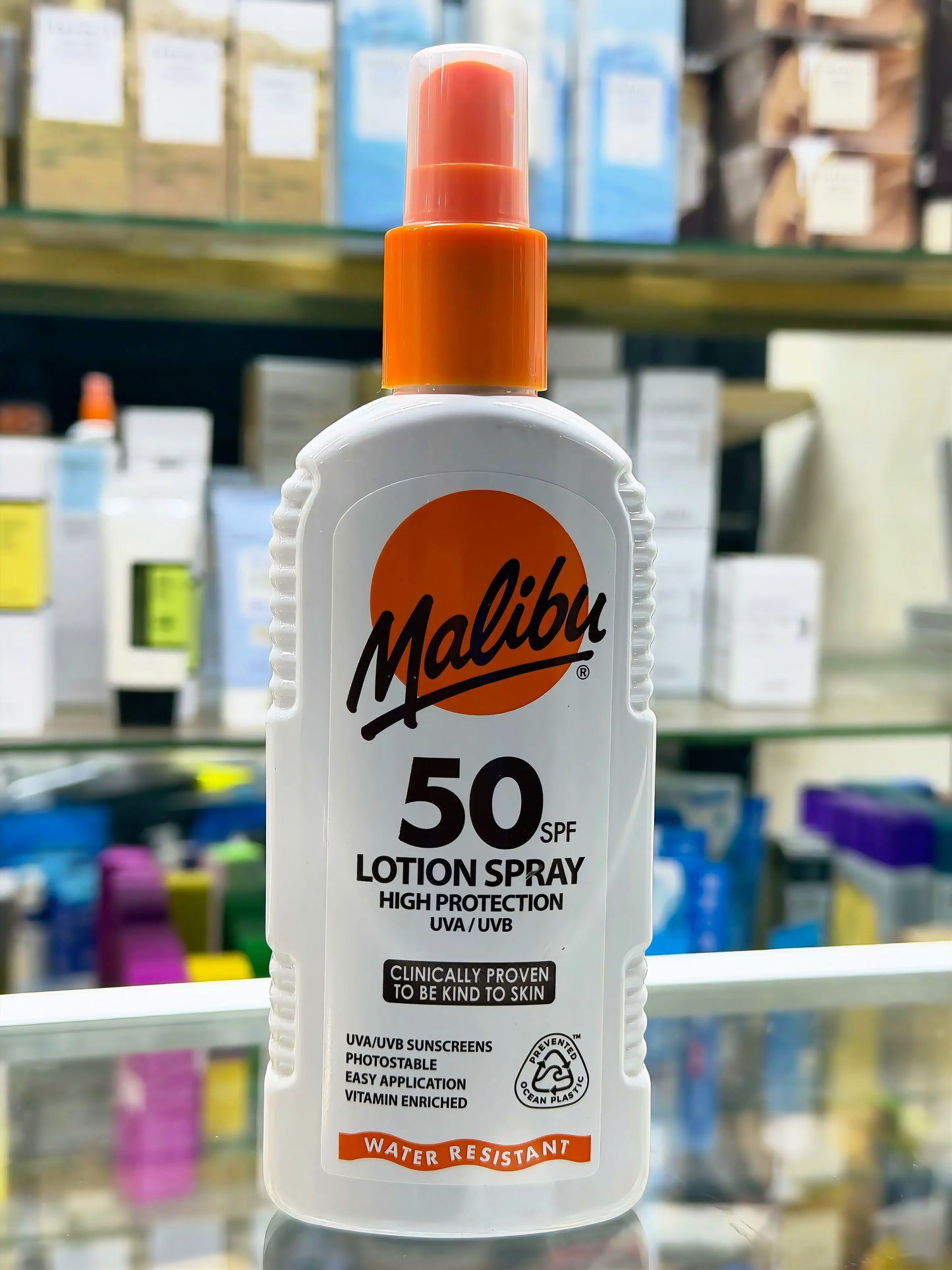 Malibu Lotion Spray SPF50